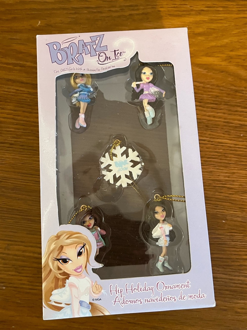 Bratz On Ice Miniature Ornament Set of 5